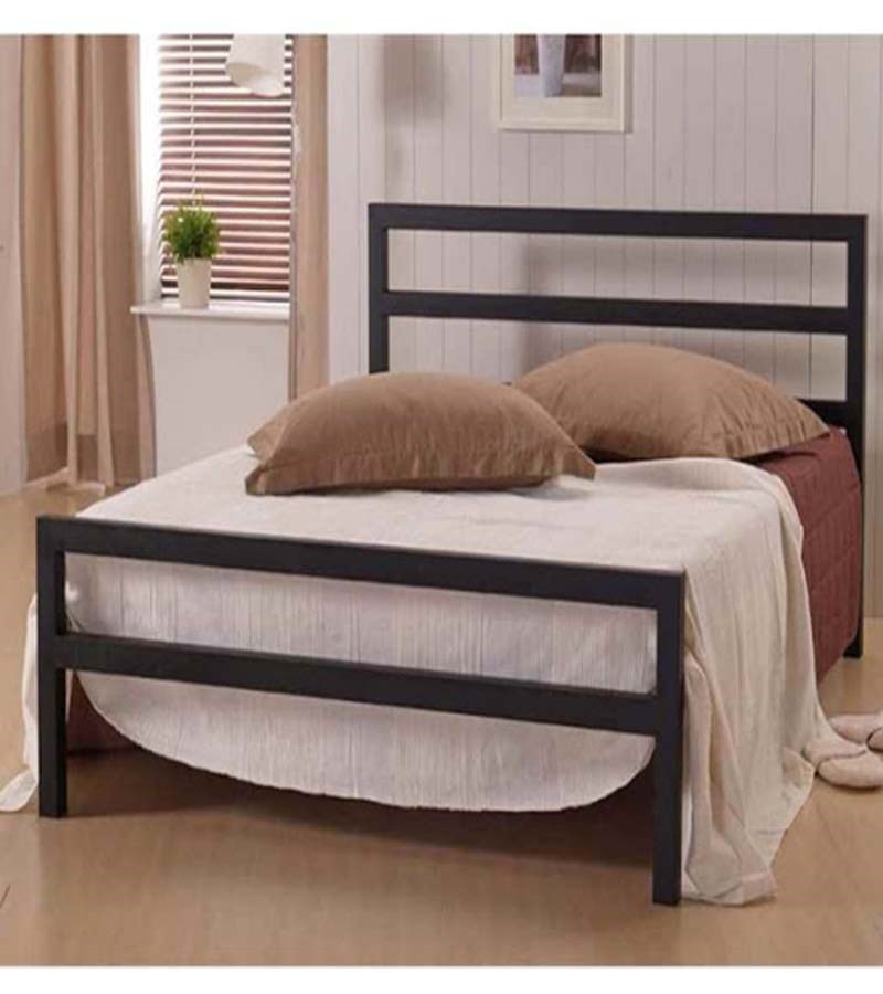 Giường ngủ bằng sắt với phong cách hiện đại