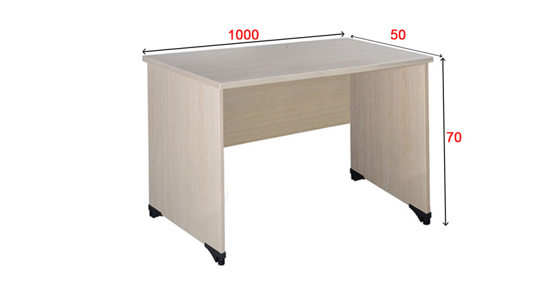 Kích thước bàn gỗ văn phòng dài 1m